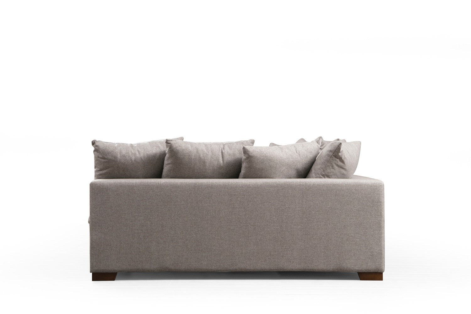 Ecksofa mit Chaiselongue Rechts, 6-Sitzer, aus Stoff, Colorado Cappuccino (5)