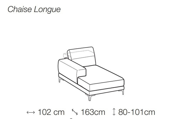 Ecksofa mit Chaiselongue Links, 4-Sitzer, Hardy Grau (4)