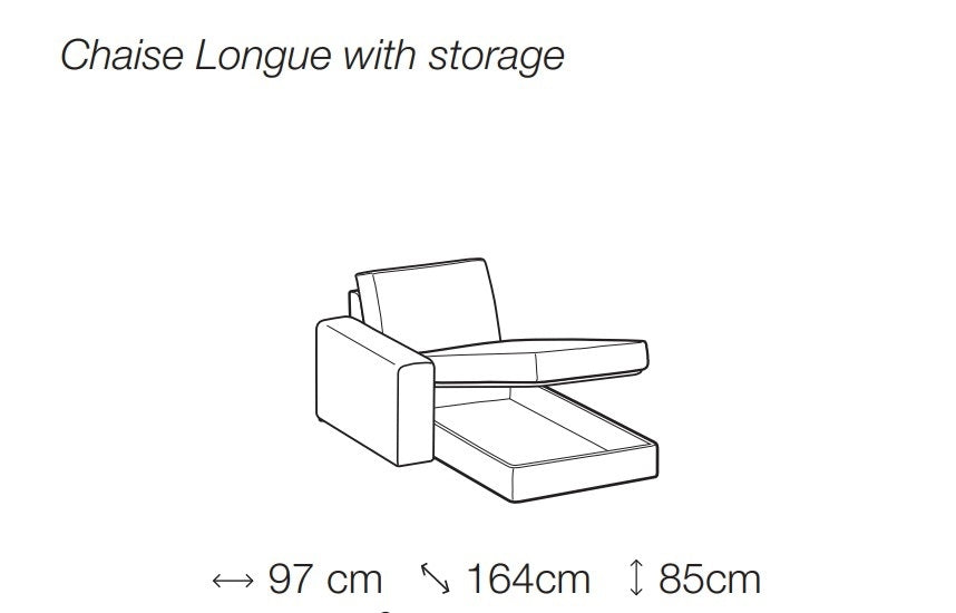 Ecksofa mit Chaiselongue Links, 4-Sitzer, Icardi Braun (4)