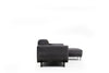 Ecksofa mit Chaiselongue Rechts, 3-Sitzer, aus Samtstoff, Image Anthrazit (12)