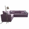 Ecksofa mit Chaiselongue Universelle, 3-Sitzer, Lolita Violett (4)