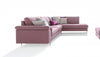 Ecksofa mit Chaiselongue Rechts, 4-Sitzer, Papilis Rosa (1)