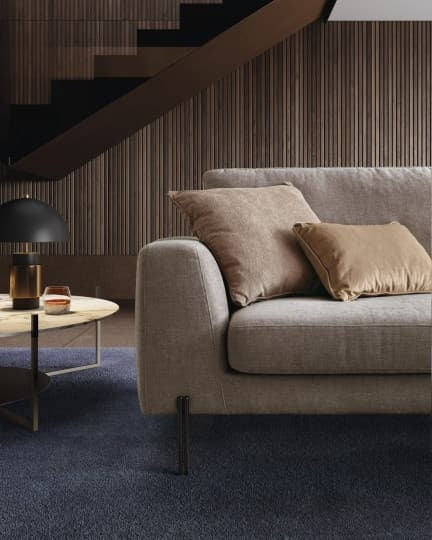 Ecksofa mit Chaiselongue Rechts, 4-Sitzer, Voyo Braun (1)