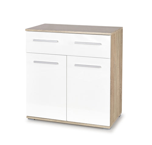 Sideboard mit 1 schublade und 2 türen Liamis KM-1 Weiß