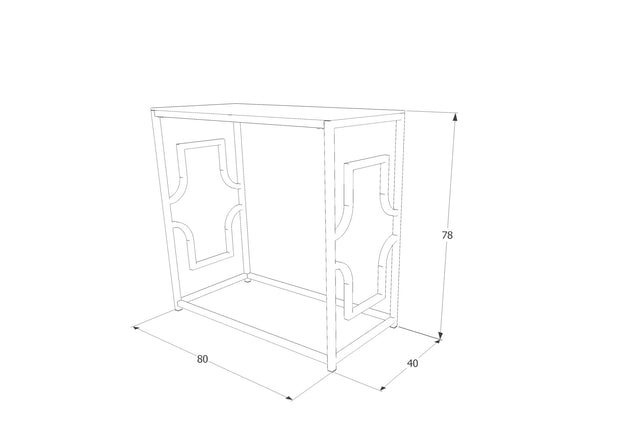 Konsolentisch Venturo C Transparent (1)