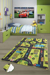 Kinderteppich Green City Mehrfarben & ASRGRP-COVOR-PENTRU-COPII-GREEN-CITY-MULTICOLOR