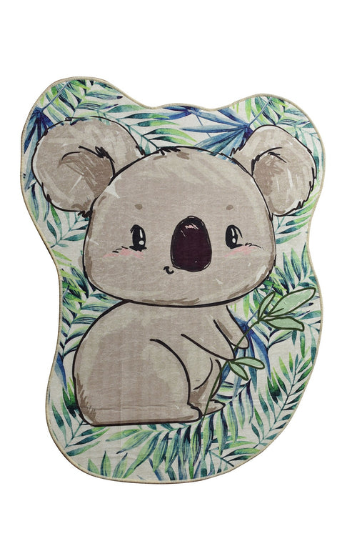 Kinderteppich Koala Shape Mehrfarben (1)