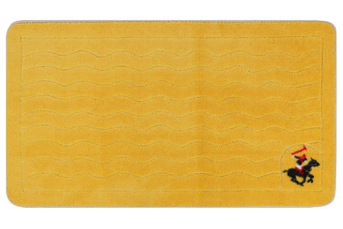 Badematte Beverly Hills Polo Club 313 Gelb, 67 x 120 cm (1)