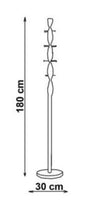 Kleiderständer Metall Wes34 Chrom (1)