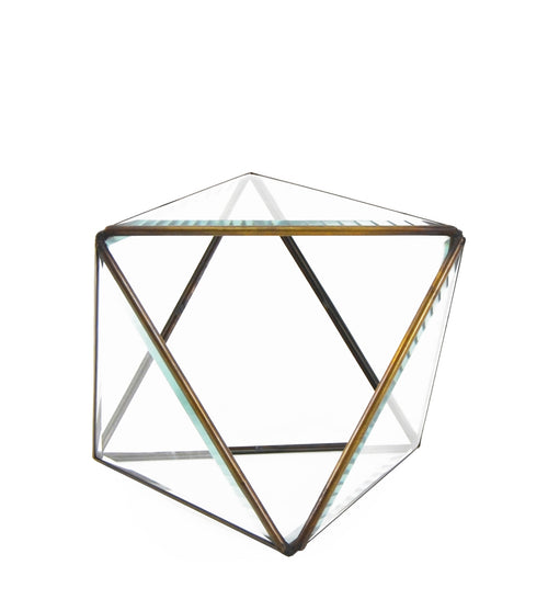 Aufbewahrungsbox Triangles Transparent