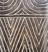 Wanddekoration 3er Set Geometric Carved Natürlich, 105 x 140 cm (3)