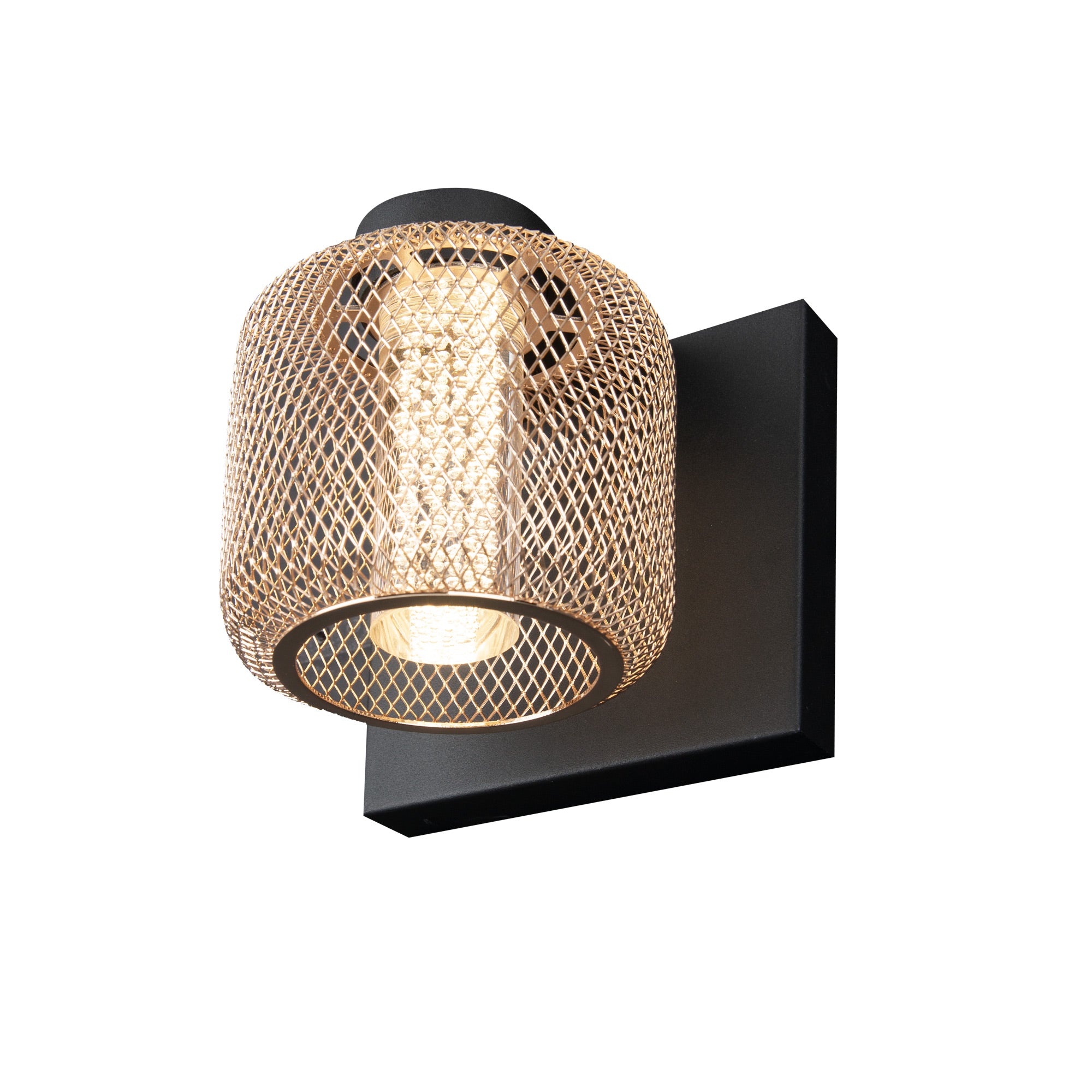 Wandleuchte Mesh W0293 Gold (1)