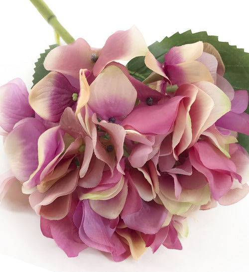 Kunstblume Grace Hortensia Rosa (1)