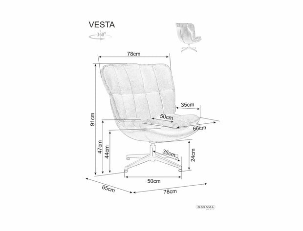 Sessel mit Samtstoff Vesta Grau (1)