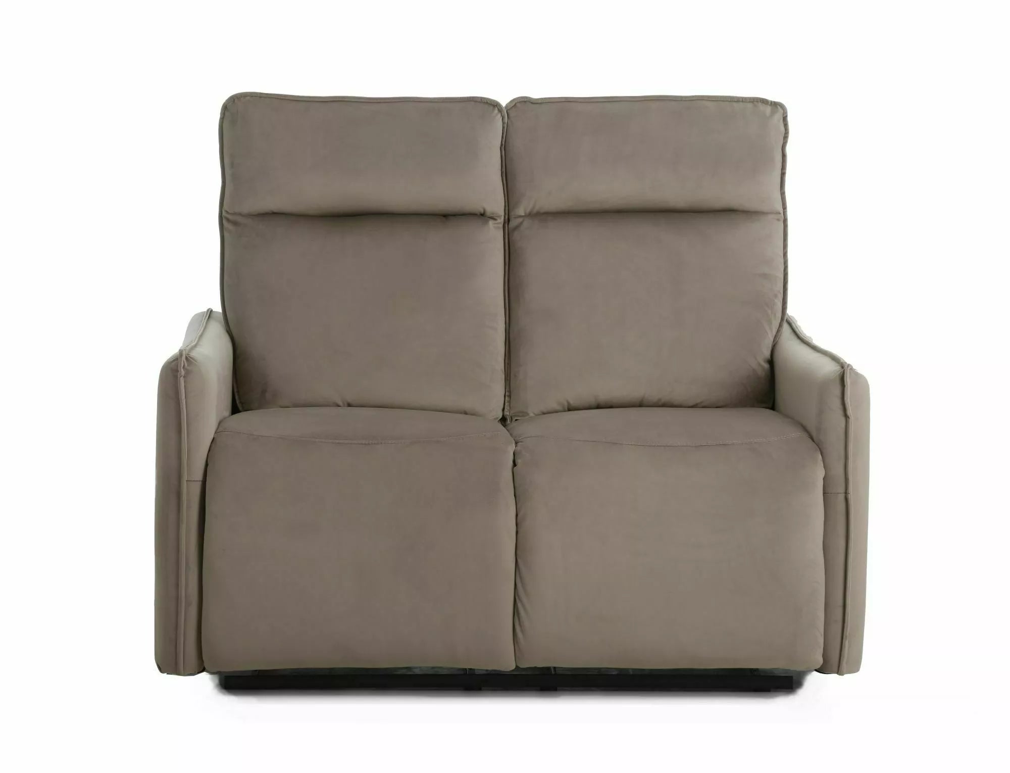 Sofa mit Relaxfunktion 2-Sitzer in velluto Travis 2 Beige (2)