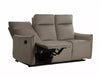 Sofa mit Relaxfunktion 3-Sitzer in velluto Travis 3 Beige (2)