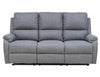 Sofa mit Relaxfunktion 3-Sitzer in tessuto Spencer 3 Bjorn Grau (2)