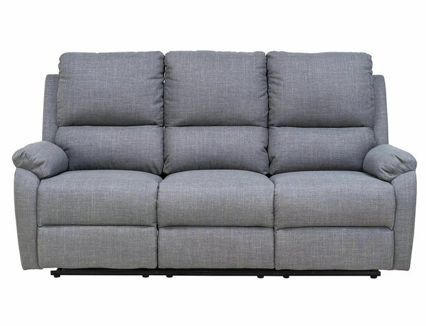 Sofa mit Relaxfunktion 3-Sitzer in tessuto Spencer 3 Bjorn Grau (2)