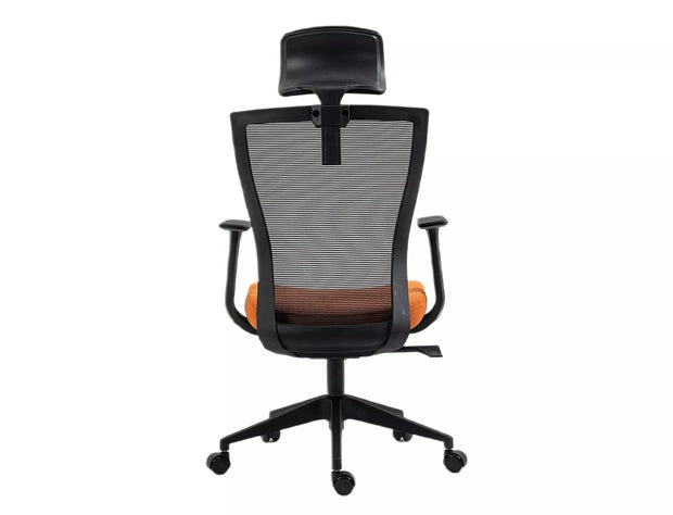 Bürostuhl mit Stoff Q-328H Orange (2)