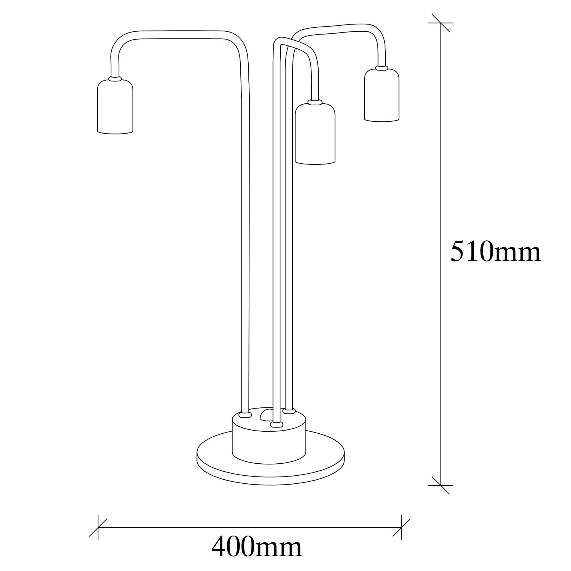 Schreibtischlampe Mum 3521 Messing (3)