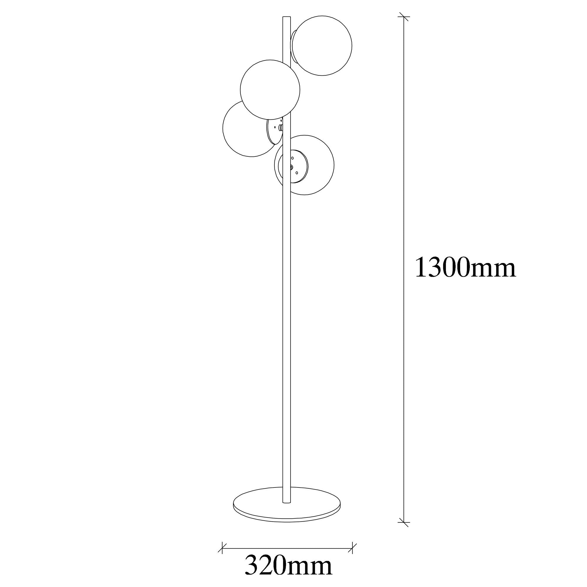 Stehlampe Faze NT-116 Transparent (6)