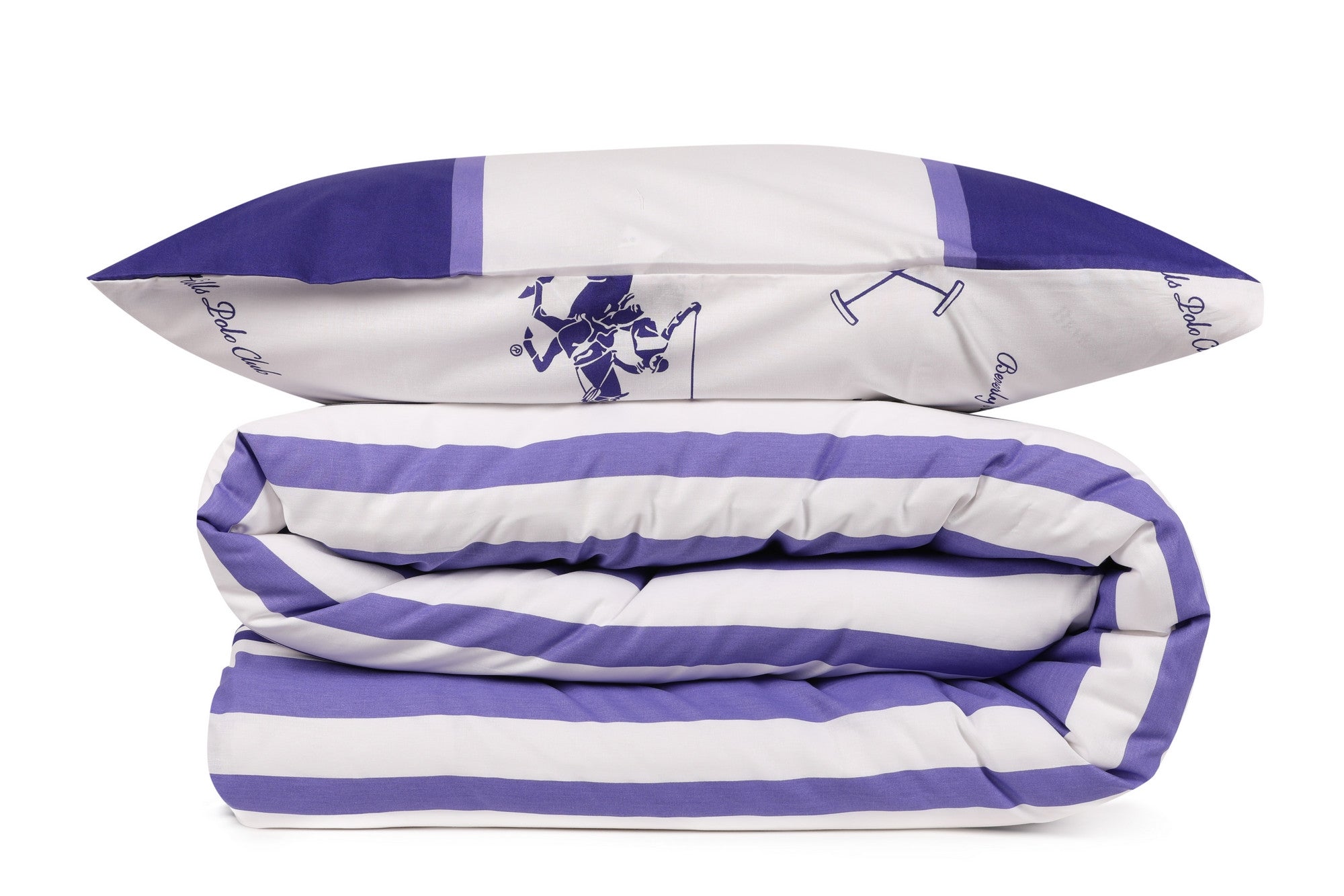 Bettwäsche Ranforce Baumwolle Beverly Hills Polo Club BHPC 029 Lila, 200 x 220 cm (3)