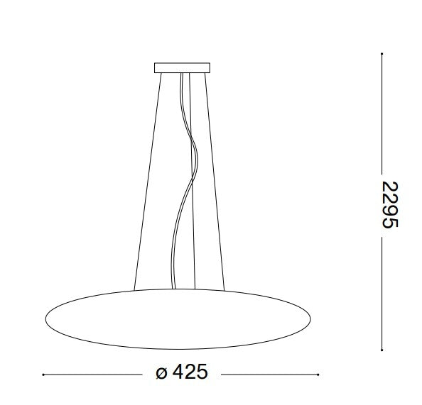 Hängeleuchte Smarties SP3 D40 Weiß (3)