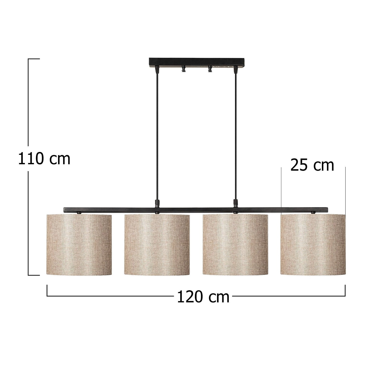 Hängeleuchte Valiz 4706 Creme (4)