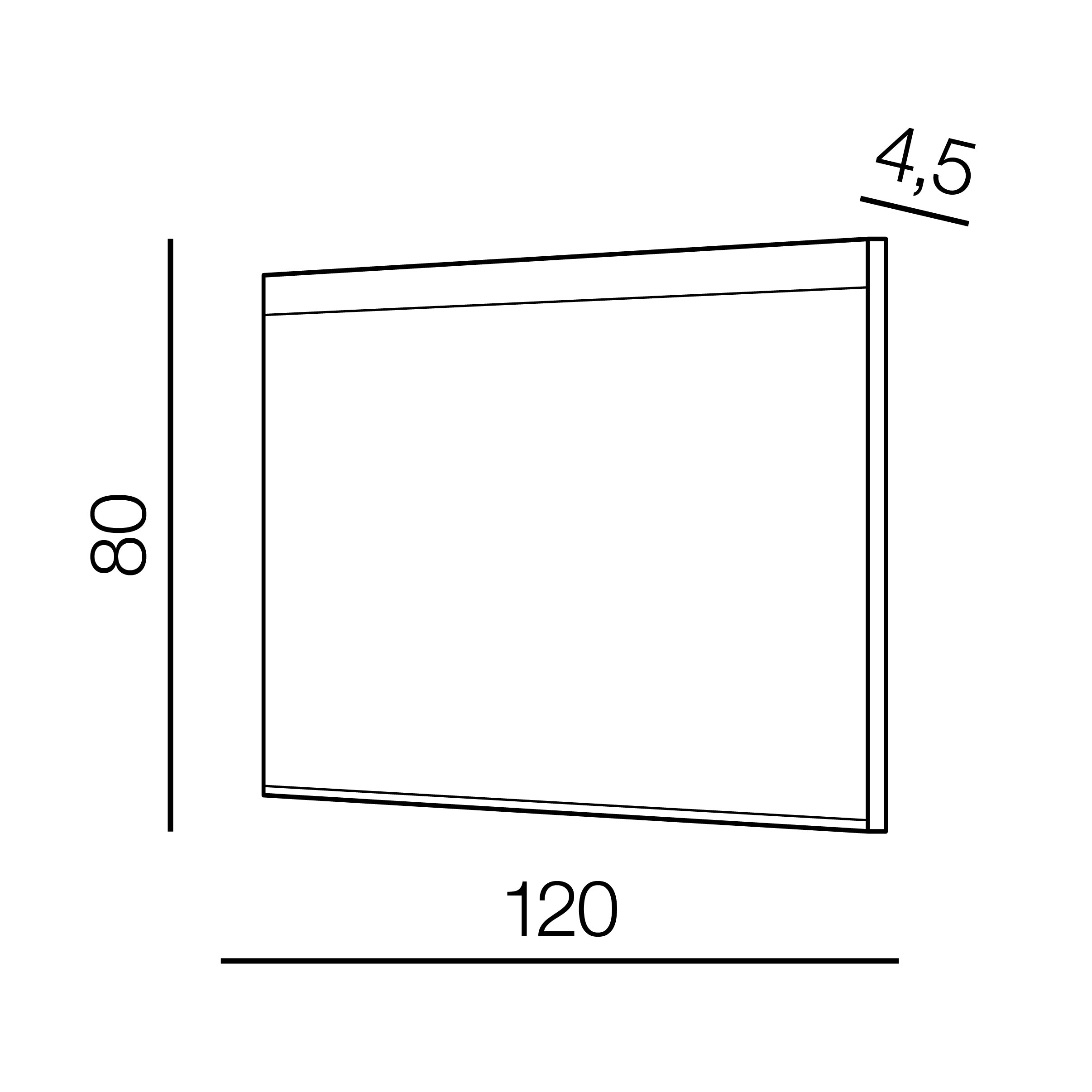 Wandspiegel mit LED-Beleuchtung Andromeda 80 x 120 cm Transparent (2)