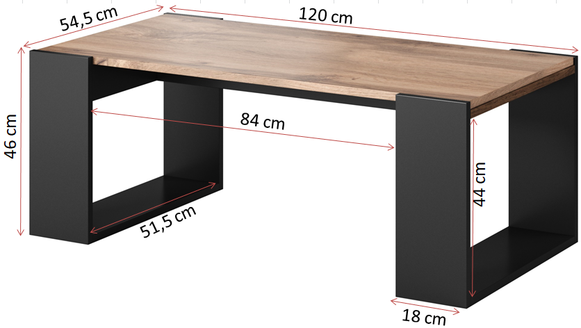 Couchtisch Wood Eiche (2)