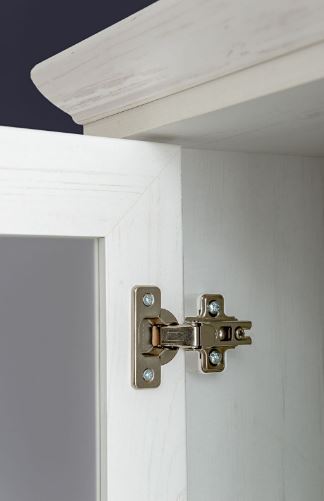 Bad-Hängeschrank mit 1 tür, Palace Andersen Weiß (2)