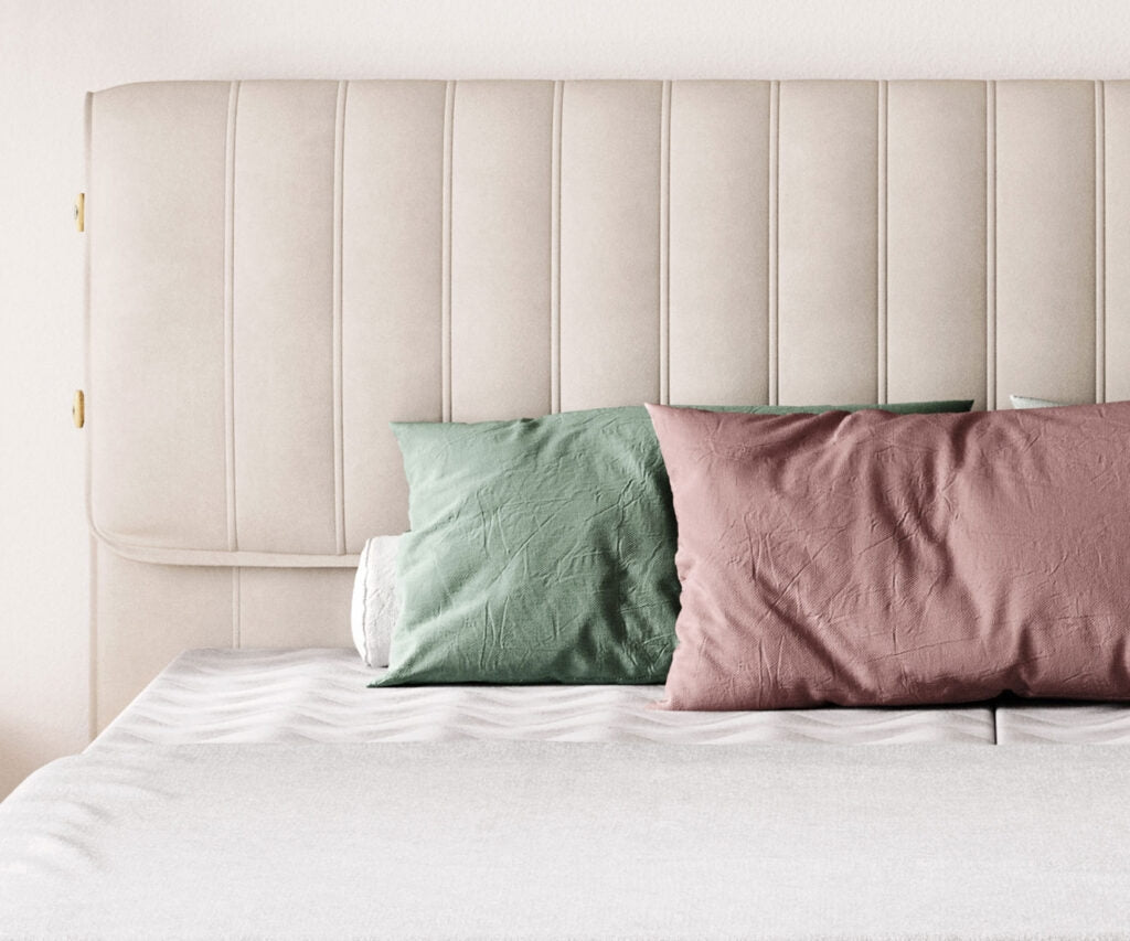 Boxspringbett mit Elektromotor Elsales Legno Creme (3)