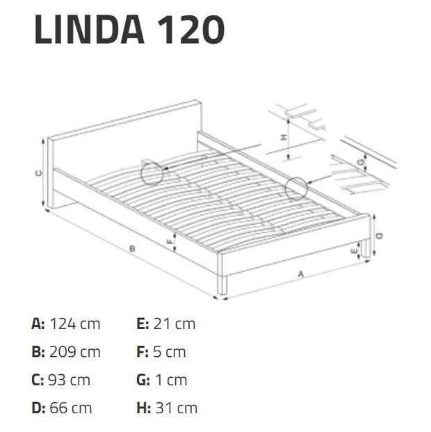 Metallbett Lindsey Schwarz (13)