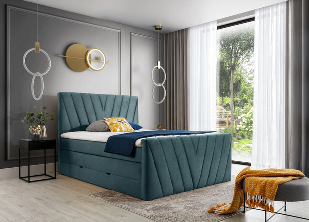 ELTMPL-BED-CANDICE-BOXSPRING-VELVET & ELTMPL-BED-CANDICE-BOXSPRING-VELVET