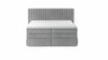 Boxspringbett mit Bettkasten Mina Grau (2)