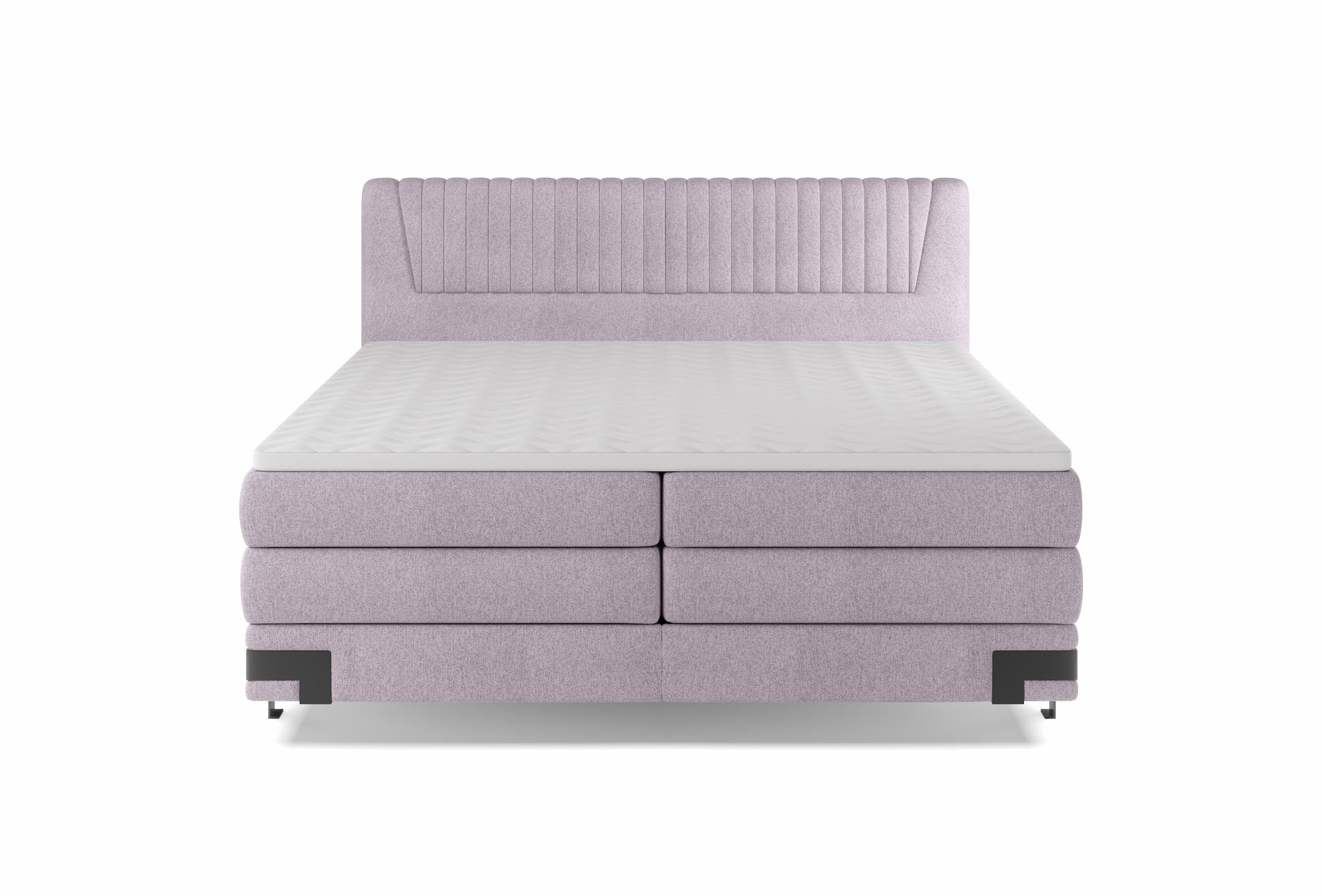 Boxspringbett mit Bettkasten Paliso Lila (5)