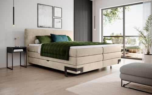 Boxspringbett mit Bettkasten Valentis Creme & WRSLPL-PAT-VALENTE-BOXSPRING-SORRISO-06