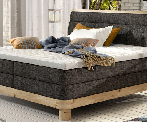 Boxspringbett Donatello Legno Cappuccino (1)