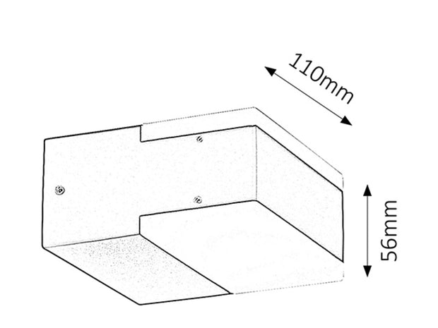 Wandleuchte Bona 8060 Anthrazit (4)