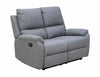 Sofa mit Relaxfunktion 2-Sitzer in tessuto Spencer 2 Bjorn Grau