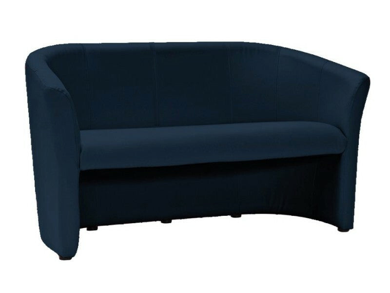 Sofa 3-Sitzer mit Ökoleder TM-3 Blau