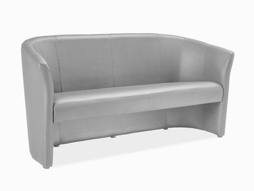 Sofa 3-Sitzer mit Ökoleder TM-3 Grau