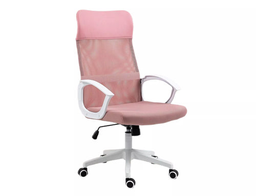 Bürostuhl mit Stoff Q-026 Rosa