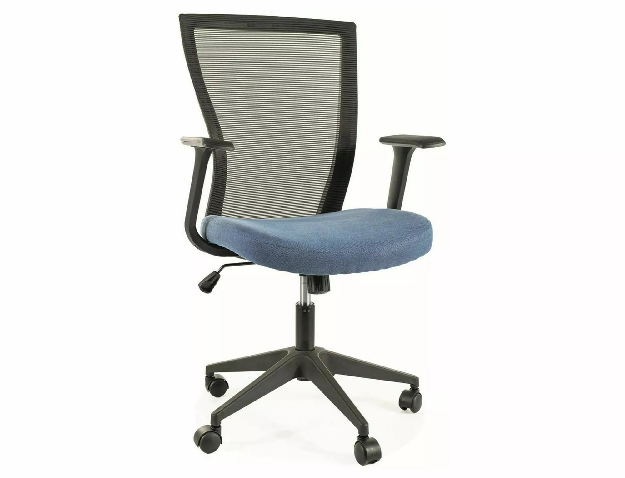 Bürostuhl mit Stoff Q-328 Blau