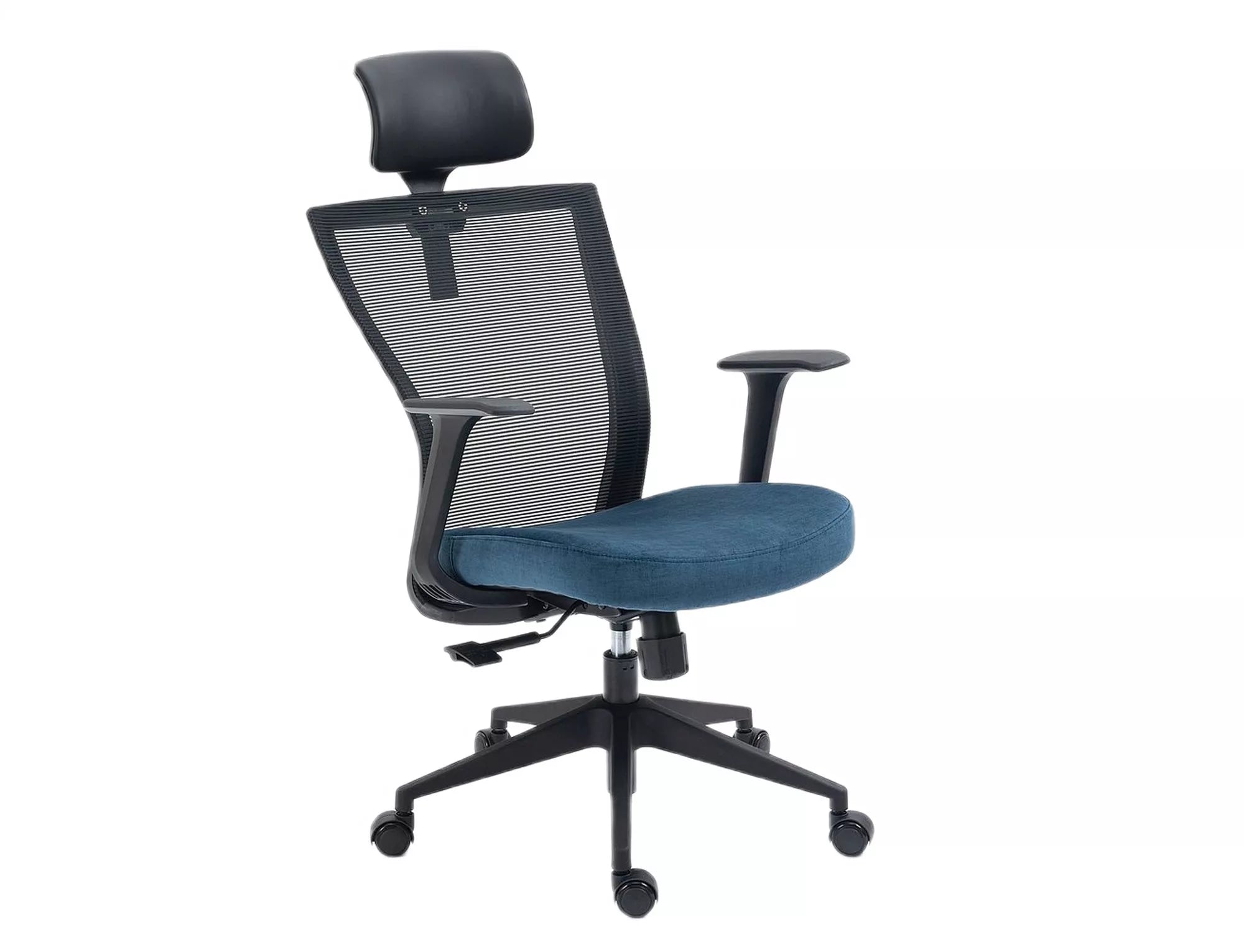 Bürostuhl mit Stoff Q-328H Blau