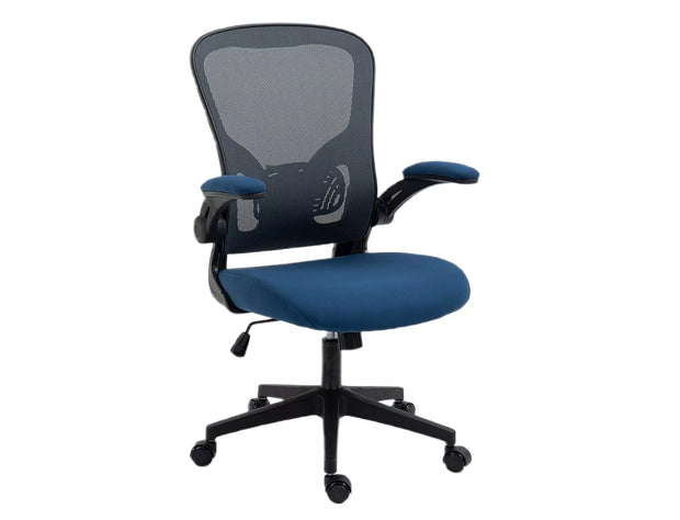 Bürostuhl mit Stoff Q-333 Blau