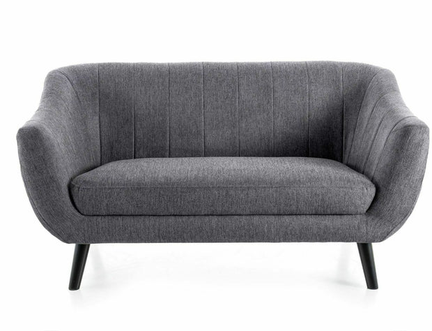 Sofa 2-Sitzer mit Stoff, Elite 2 Brego Grau