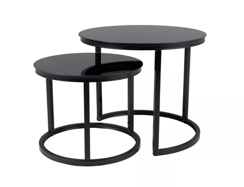 Couchtisch 2er Set Atlanta D II Schwarz