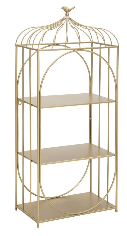 Wandregal Cage Gold