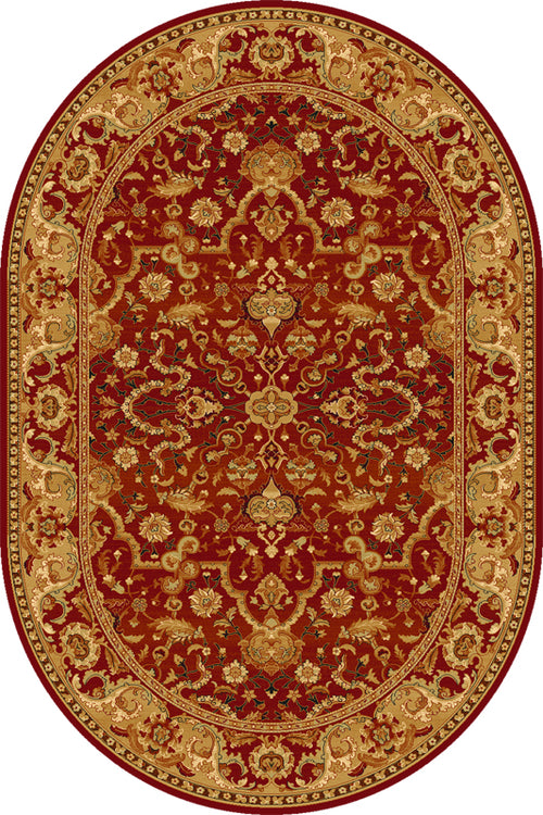 Teppich Wilton Rejent Ruby Oval Burgund